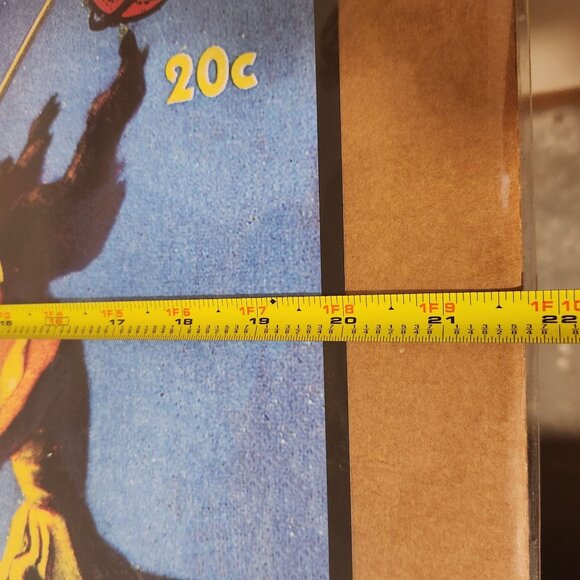 VTG Reproduction Sci-Fi Pulp Fiction Planet Stories Vol. 1 Poster Print By Asgar - Picture 9 of 10